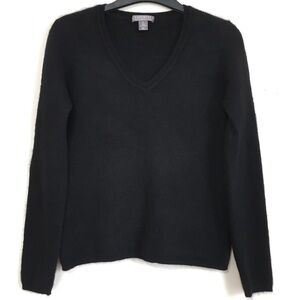Cashmere By Charter Club 2-Ply 100% Cashmere V-Neck Pullover Long Sleeve Sweater